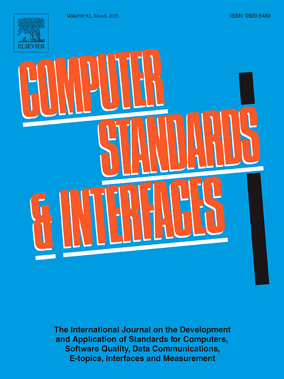 Computer Standards & Interfaces Journal Logo